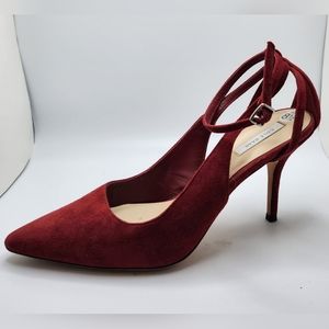 Cole Haan suede kitten heel